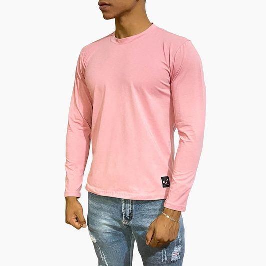 Camiseta Manga Larga Tela Fría - Palo de Rosa