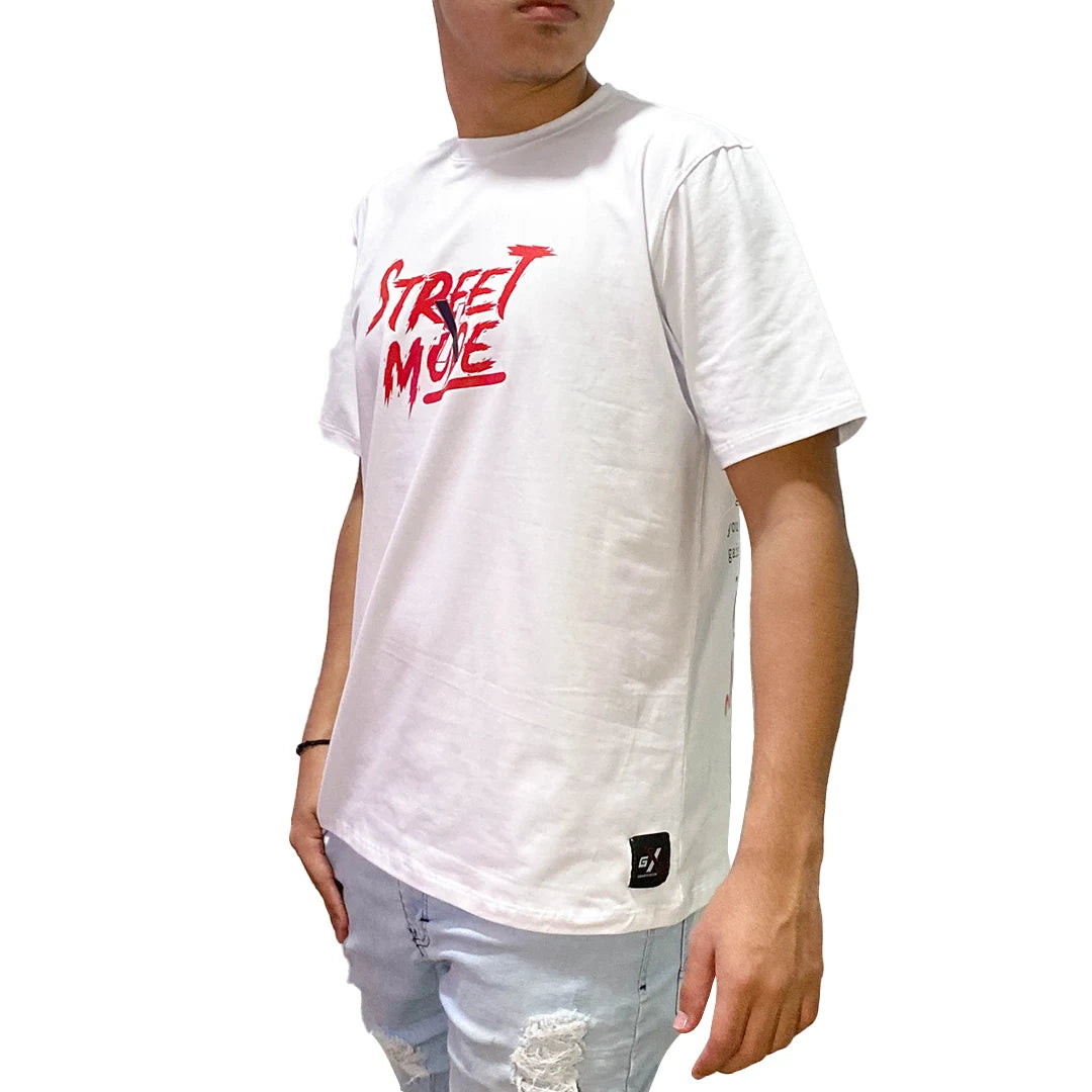 Camiseta Oso - Blanco