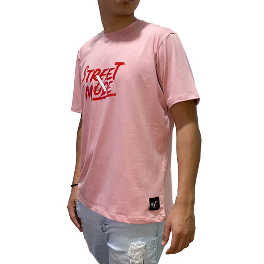 Camiseta Oso - Rosado