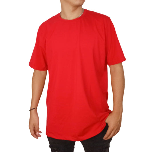 Camisetas Básicas - Rojo