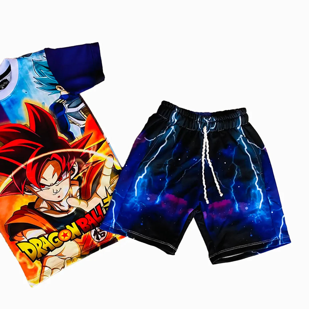 Conjunto Niño Dragon Ball - Negro