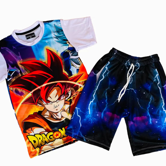 Conjunto Niño Dragon Ball - Negro