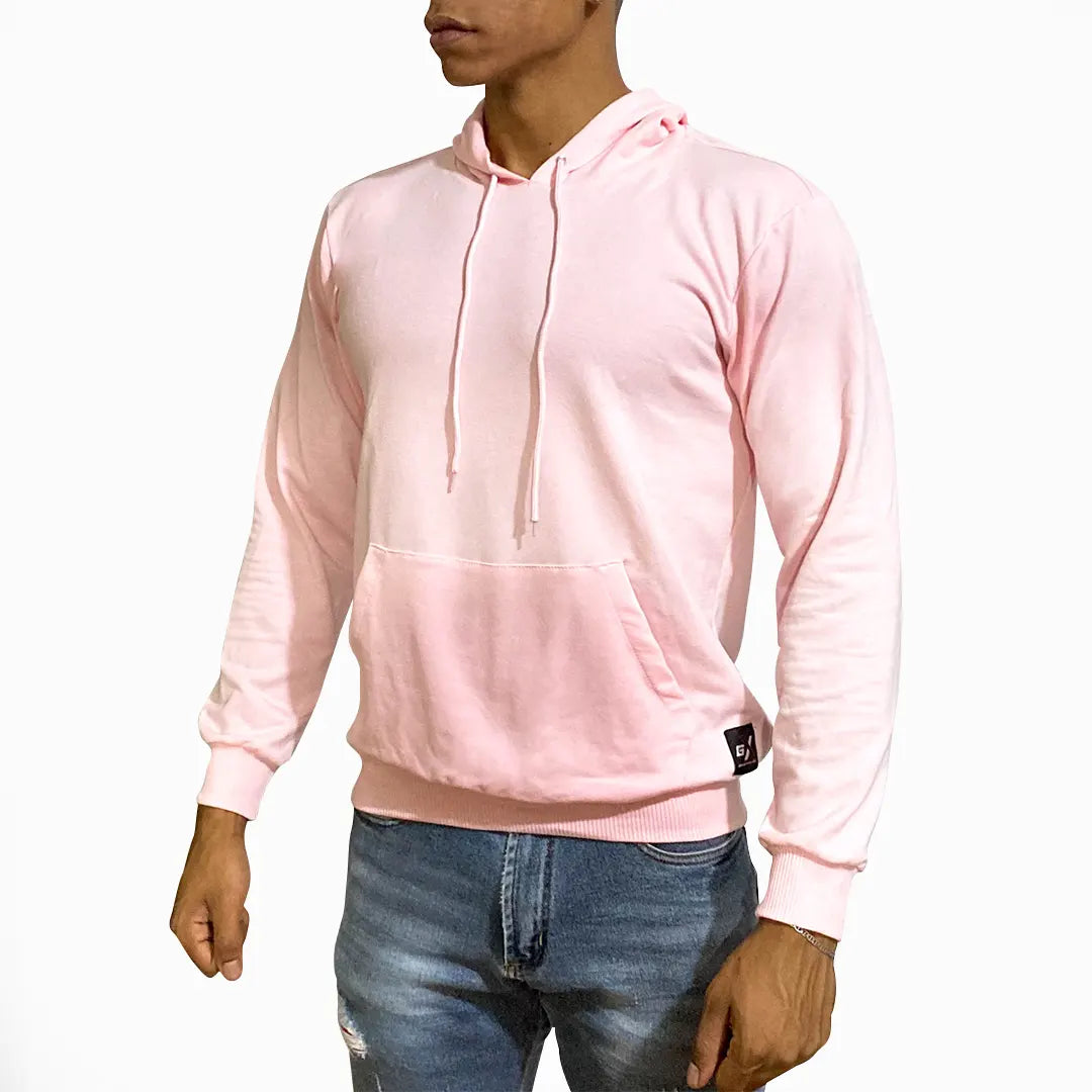 Saco Cuello Capucha - Rosado